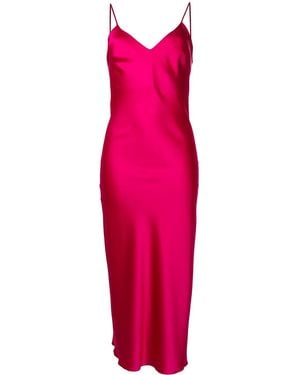 Gilda & Pearl Sophia Midi Slip Dress - Purple