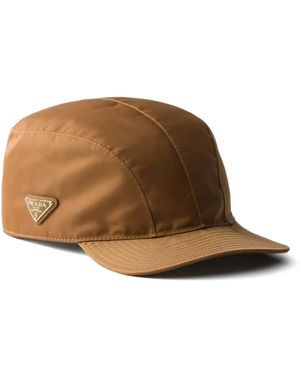 Prada Re-Nylon Baseball Cap - Brown
