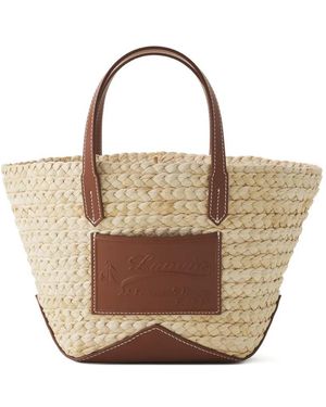 Lanvin Bolso Shopper A Paneles - Neutro