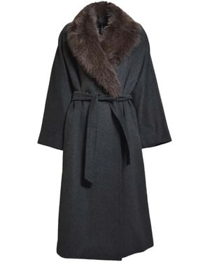 Weekend by Maxmara Belted Coat - Black