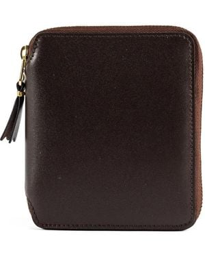 Comme des Garçons Zip-Around Leather Wallet - Black