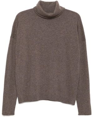 N.Peal Cashmere Victoria Sweater - Brown