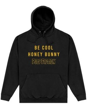 LESSONS MERCH Felpa Con Stampa E Cappuccio - Nero