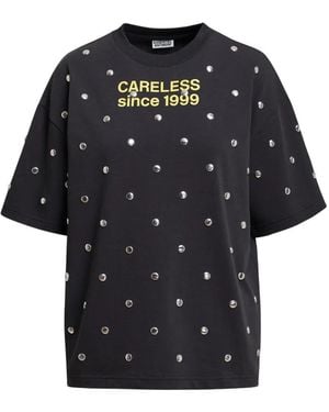 Essentiel Antwerp Kourse Stud-Embellished T-Shirt - Black
