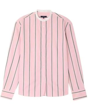 Soeur Bermudes Striped Shirt - Pink