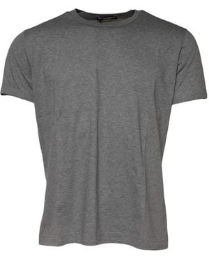 Dolce & Gabbana Crew-Neck T-Shirt - Grey