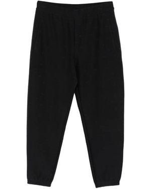 Emporio Armani Cotton Blend Joggers - Black