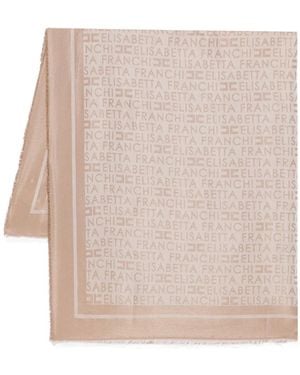Elisabetta Franchi Sciarpa Pashmina - Neutro