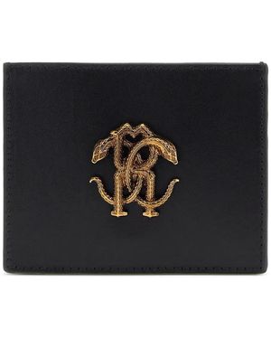 Roberto Cavalli カードケース - ブラック