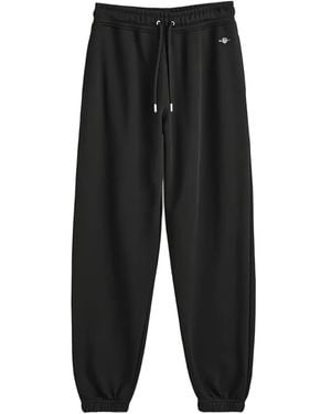 GANT Drawstring Track Pants - Black