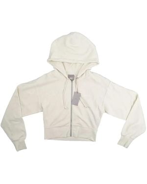 Kith Fallon Waffle-Knit Hoodie - White