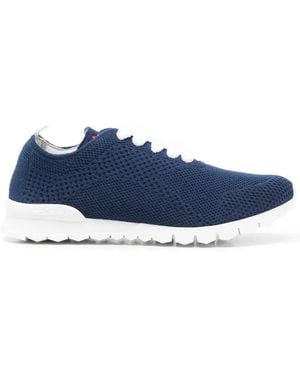 Kiton Zapatillas Fits De Punto - Azul