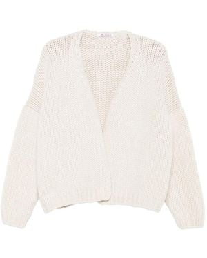 Liska Cardigan Mit Langen Ärmeln - Weiß