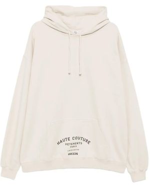 Vetements ロゴ パーカー - ホワイト