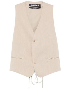 Jacquemus Chaleco The Paysan - Neutro