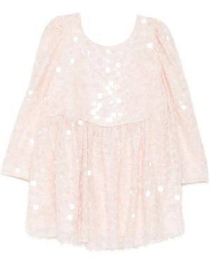 Sister Jane Teese Sequin-Embellished Mini Dress - Pink