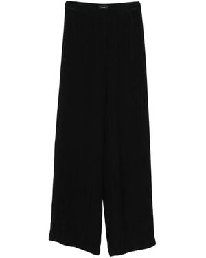 JOSEPH Pleated Trousers - Black