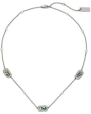 Marc Jacobs The Necklace Abalone - Natural