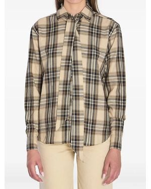 Saint Laurent Hemd "Lavallière Cassandre" - Mehrfarbig