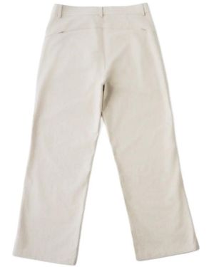 Hiking Patrol Path Zip Pocket Pants - White