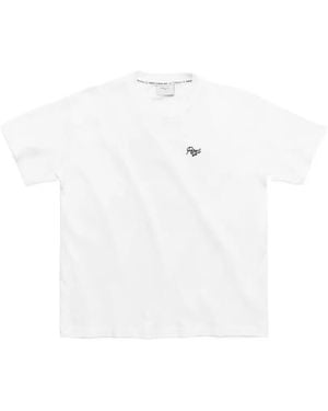 Percival T-Shirt Oversize Du Temps - White