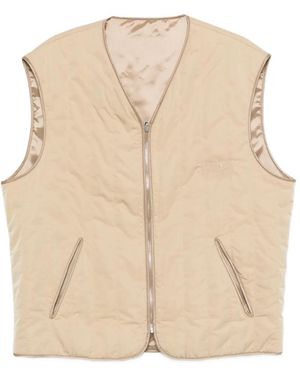 MM6 by Maison Margiela Side-Pocket Gilet - Natural