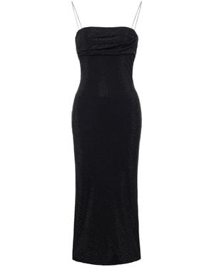 Philosophy Di Lorenzo Serafini Crystal Embellishment Midi Dress - Blue