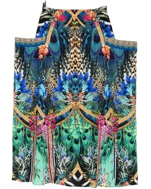 CAMILLA Pocket Alchemy Skirt - Blue