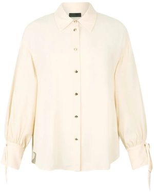 Liu Jo Cotton Shirt - Natural