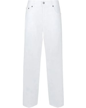 Haikure Jeans Dritti - Bianco