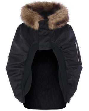 Petra Fargerstrom Faux Fur Coat - Blue