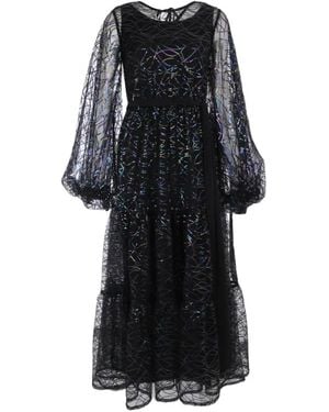 Baruni Vestido Largo Jumana - Negro