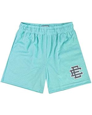 Eric Emanuel Logo-Print Shorts - Blue