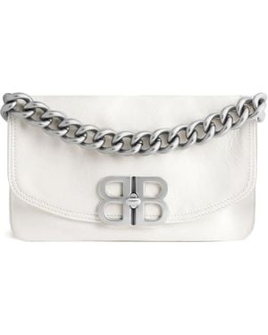 Balenciaga Bb Soft ショルダーバッグ S - ホワイト