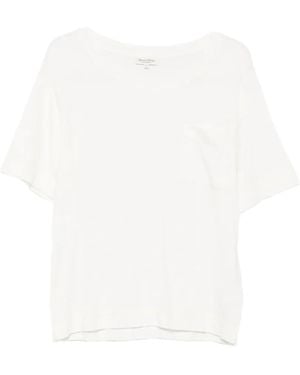 Marc O' Polo Chest-Pocket Short-Sleeves T-Shirt - White