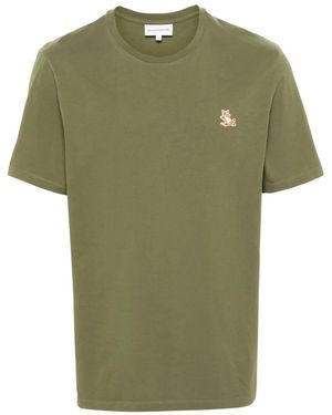 Maison Kitsuné Maison Kitsune' T-Shirts And Polos - Green