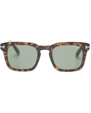 Tom Ford Square-Frame Sunglasses - Grey