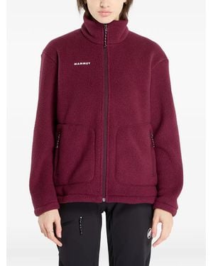 Mammut Falera Zip-Fastening Jacket - Red