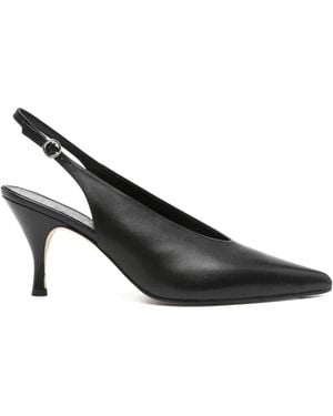 Aeyde Carla Slingback Pumps - Black