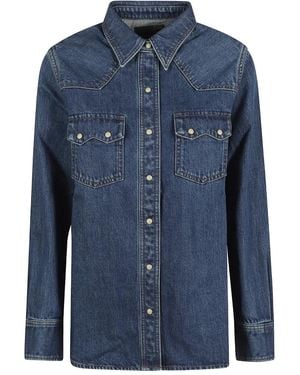 Filson Chemise En Jean À Manches Longues - Blue