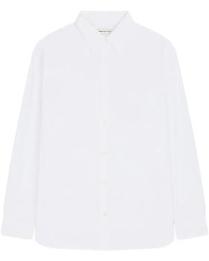 Dries Van Noten Loose Cotton Shirt - White