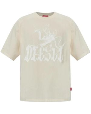 DIESEL Tshirt Jussi - White