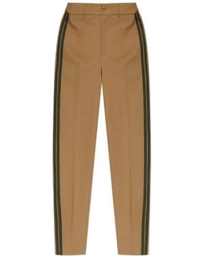 Moncler Pantalones A Rayas Laterales - Neutro