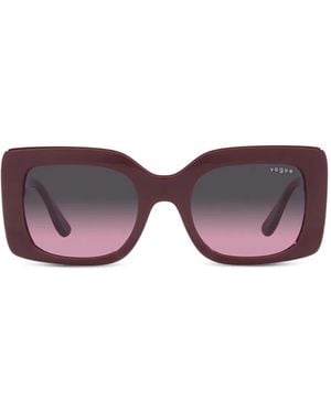 Vogue Eyewear Vo5481S Rectangle-Shape Sunglasses - Purple