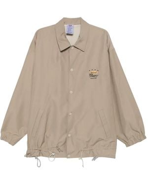 Magliano Logo-Print Jacket - Natural