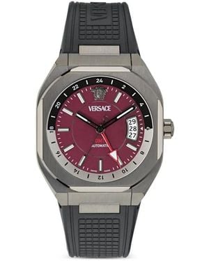 Versace V-Contempo Gmt Gent Watch - Red