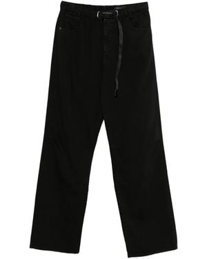 White Sand Belt Pants - Black