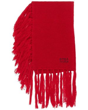 Bimba Y Lola Knit Scarf - Red