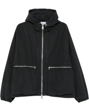 Etudes Studio Veste Zippée À Capuche - Black