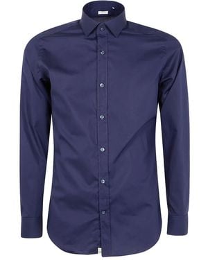 Tintoria Mattei 954 Cotton Shirt - Blue